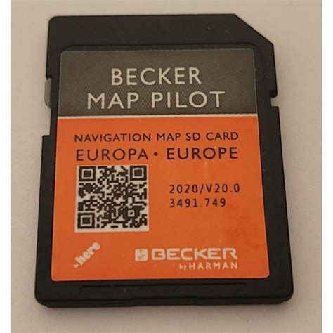 Becker Map Pilot Europe